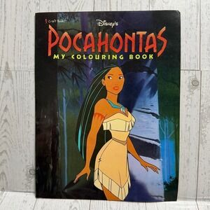 Vintage‎ 2002 Disney Pocahontas My Colouring Book